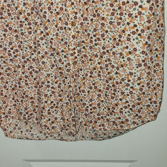 Dravus Men's Floral Button Down Cotton Shirt - Picture 4 of 11